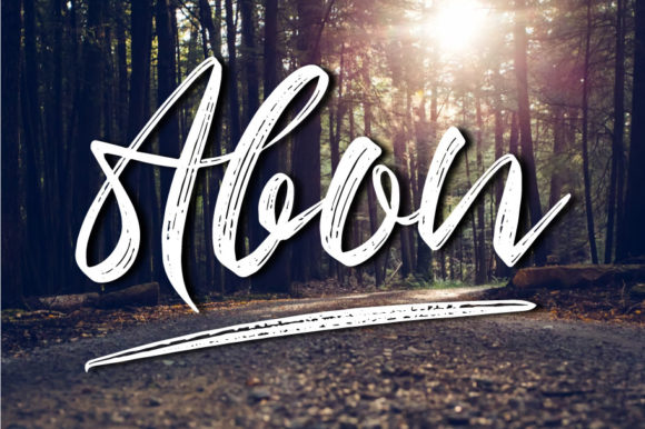 Abon: A Script Handwritten Font That Elevates Every Design