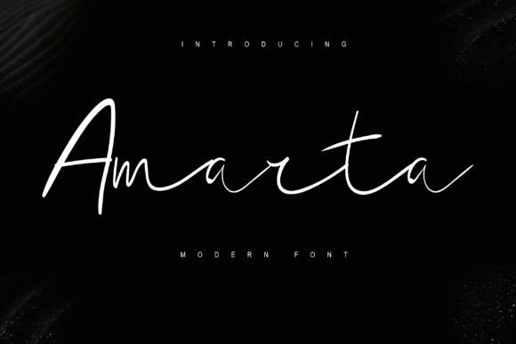Amarta: A Versatile Script Handwritten Font for Designers