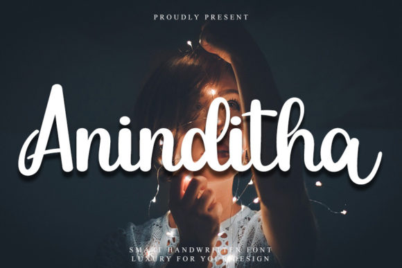 Aninditha: A Playful Script Font for Editorial Design