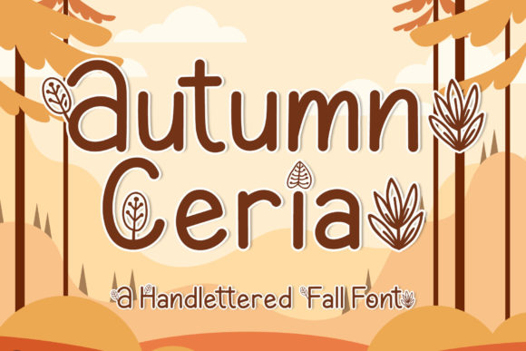 Autumn Ceria: A Versatile Script Handwritten Font for Web Design