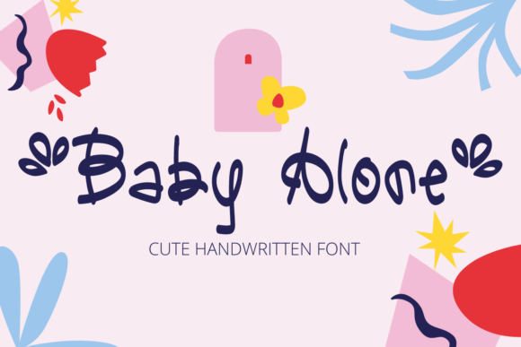 Baby Alone: A Playful Script Font for Kids and Creatives