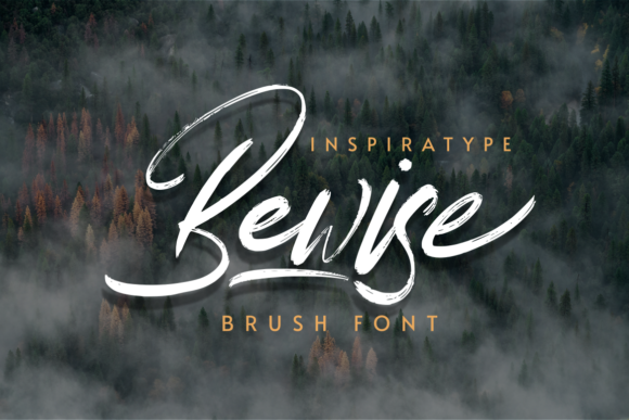 Bewise: A Handwritten Font for Elegant Editorial Design