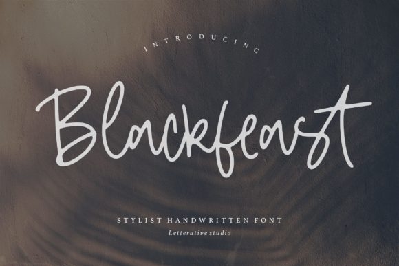 Blackfeast: A Timeless Script Font for Campaigns and Branding