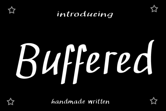 Buffered: A Timeless Script Font for Handmade Creators
