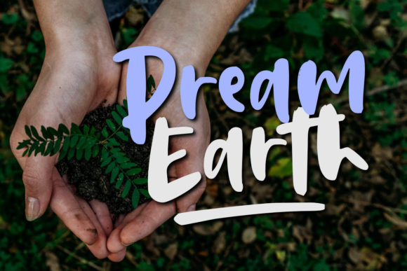 Dream Earth: A Script Handwritten Font for Editorial Design and Branding
