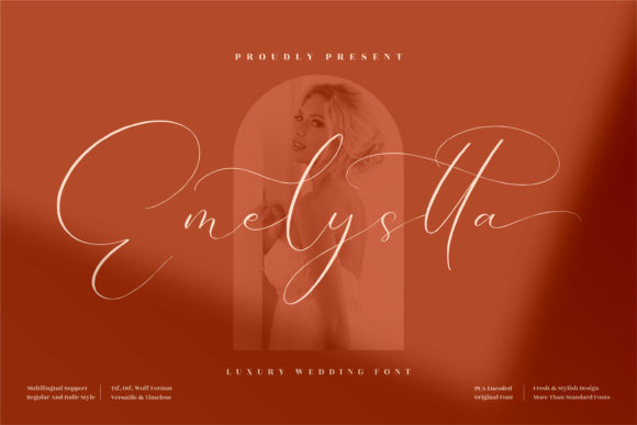 Emelystta: A Script Handwritten Font for Creative Makers