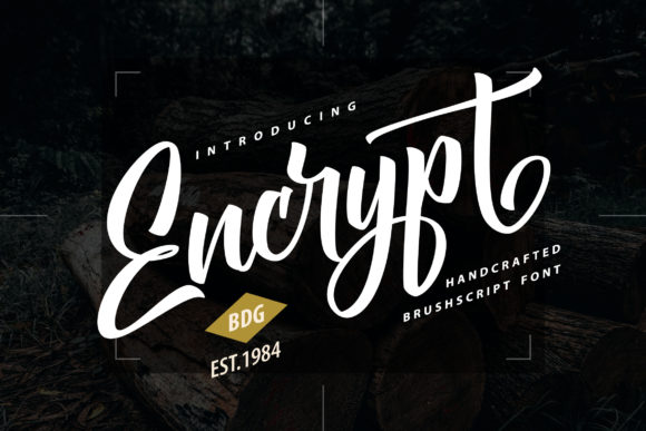 Encrypt: A Versatile Script Handwritten Font for Modern Branding