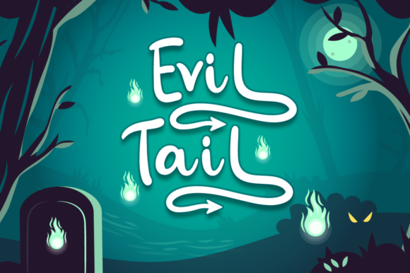 Evil Tail: A Versatile Script Handwritten Font for Editorial Design