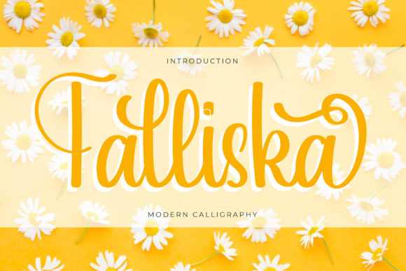Falliska: A Script Handwritten Font for Creative Campaigns