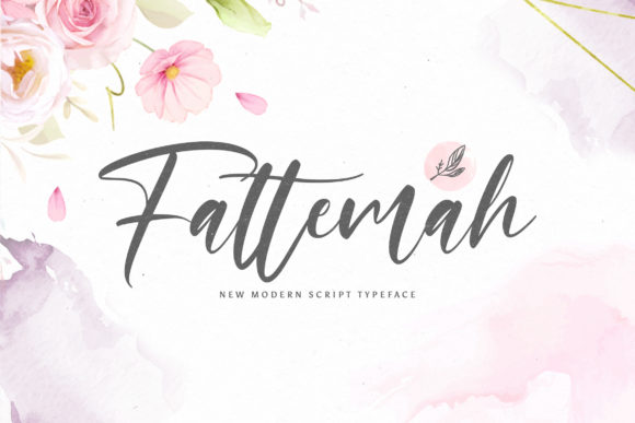 Fattemah: A Chic, Relaxed Handwritten Font for Modern Design