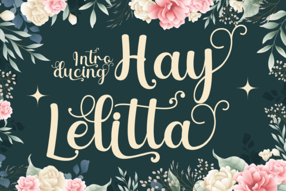 Hay Lelitta: A Script Handwritten Font for Creative Branding