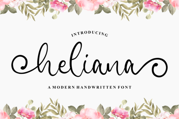 Heliana: Elegant Script Handwritten Font for Digital Branding