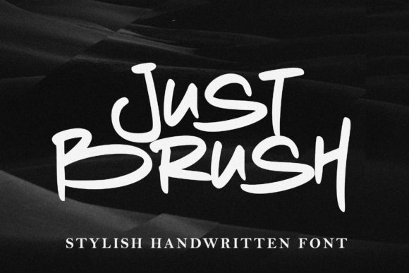 Just Brush: The Script Handwritten Font That Elevates Your Digital Brand