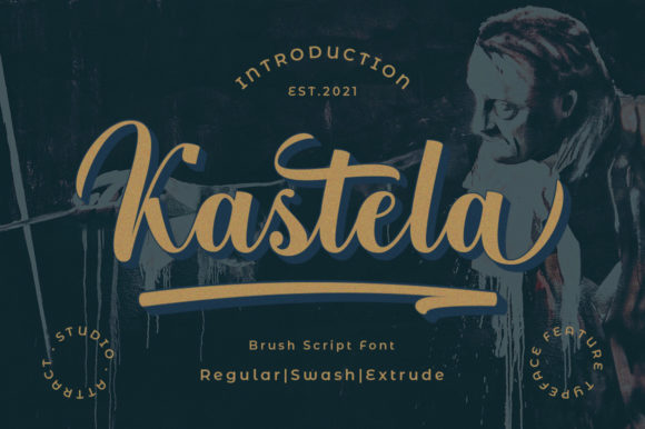 Kastela: A Bold Script Font for Creative Design