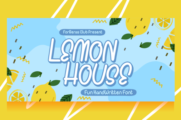 Lemon House: A Font That Elevates Your Brand’s Visual Story