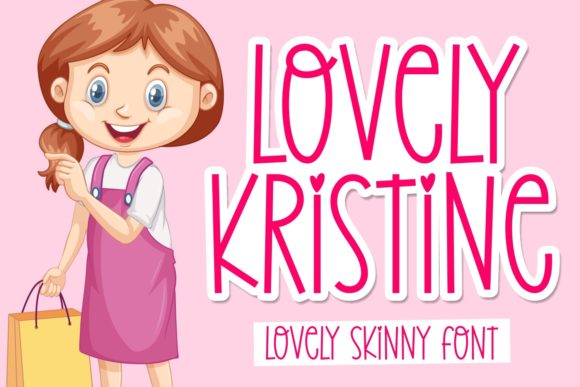 Lovely Kristine: A Script Handwritten Font for Authentic Brand Voice