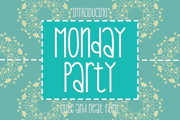 Monday Party: A Script Handwritten Font for Vibrant Editorial Design