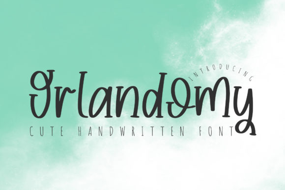 Orlandomy: A Quirky Script Font for Creative Designers