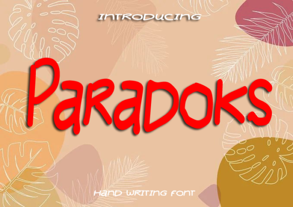 Paradoks: The Perfect Script Handwritten Font for Modern Digital Marketing