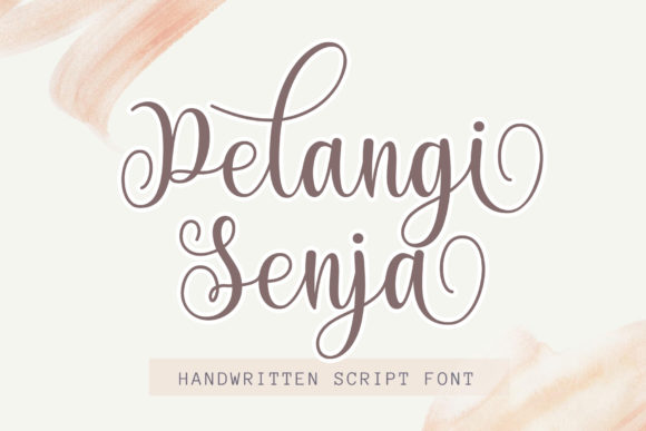 Pelangi Senja: A Versatile Script Handwritten Font