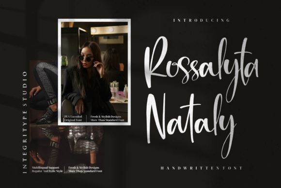 Rossalyta Nataly: A Script Handwritten Font for Elegant Branding