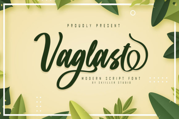 Vaglast: A Timeless Script Font for Branding and Design