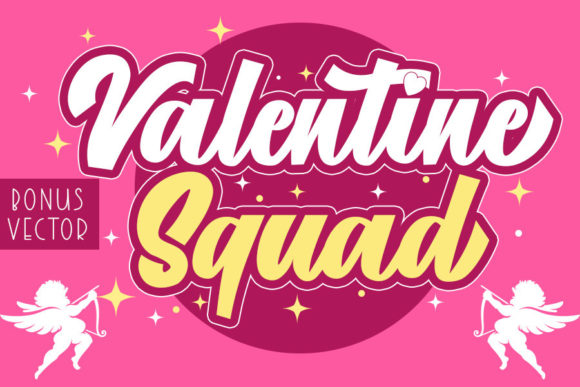 Valentine Squad: A Versatile Script Handwritten Font for Creative Branding