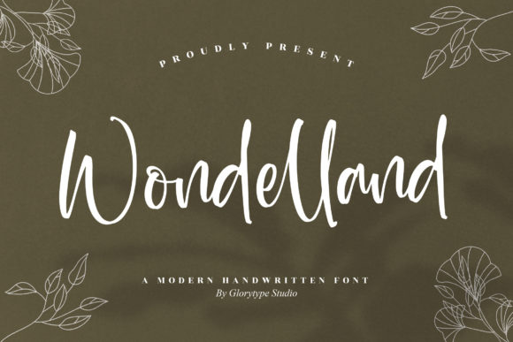Wondelland: A Script Handwritten Font for Creative Makers